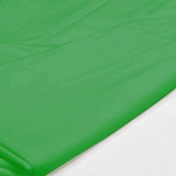 Бесшовный зеленый хромакей фотографический фон-муслин Phottix 3x6 м