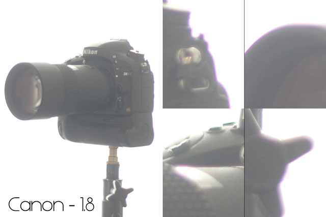 Canon 50 mm 1.8 II хроматические аберрации