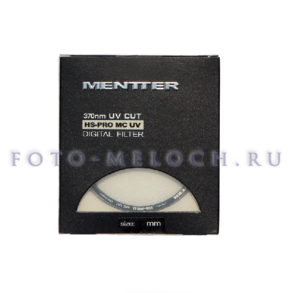 Ультрафиолетовый светофильтр Mentter HS-Pro MC UV 52 мм. Фото N2