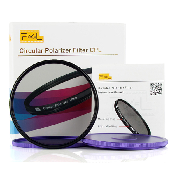 Поляризационный светофильтр Pixel Polarizer CPL 67 мм. Фото N8
