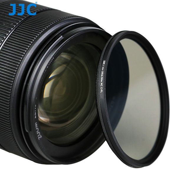 Поляризационный светофильтр JJC A+ MC CPL Ultra Slim 58 мм. Фото N6
