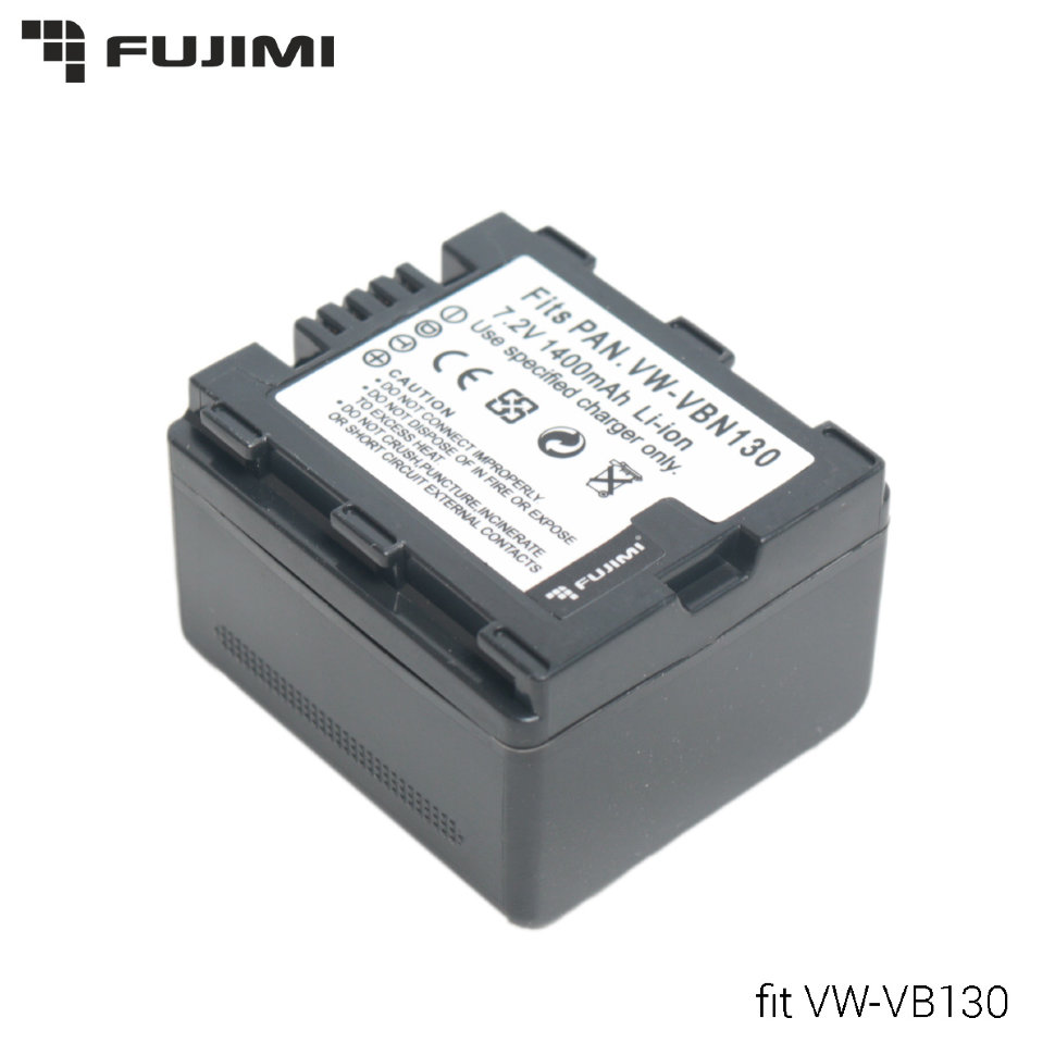 Fujimi VW-VBN130 (fully decoded) Аккумулятор (аналог Panasonic VW-VBN130)