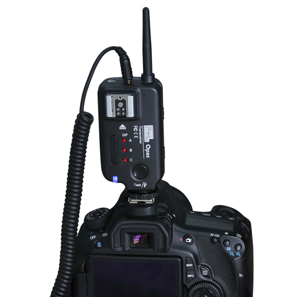 Радиосинхронизатор трансивер Pixel Opas для Canon. Фото N4