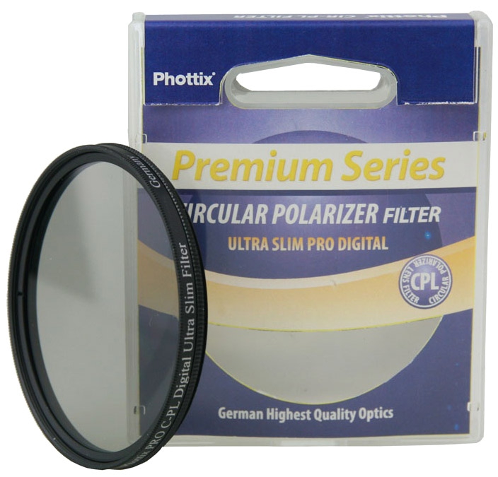 Фильтр поляризационный Phottix Premium Series C-PL Slim PRO Digital 52мм . Фото N3