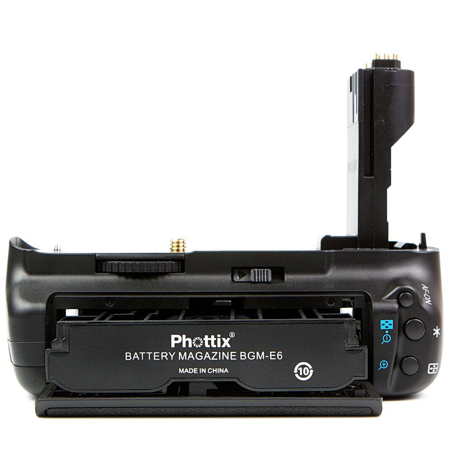 Многофункциональная аккумуляторная рукоятка батарейный блок Phottix BP-7D для Canon EOS 7D. Фото N4