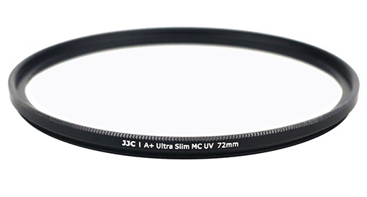 Ультратонкий защитный ультрафиолетовый светофильтр с многослойным просветлением JJC A+ Ultra Slim Multi-Coated UV Filter 72 мм
