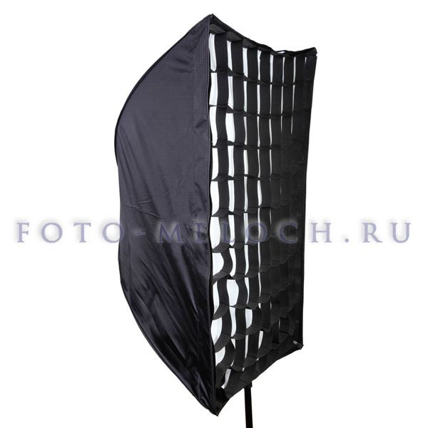 Складной софтбокс зонт Selens 60 х 90 см с сотовой решеткой