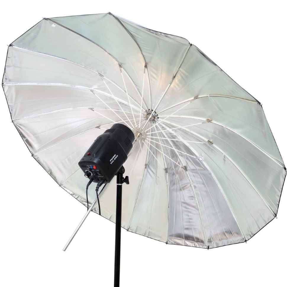 Зонт параболический серебристый на отражение Fujimi FJFG-40BS