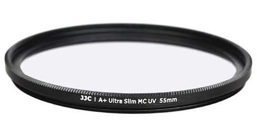 Ультратонкий защитный ультрафиолетовый светофильтр с многослойным просветлением JJC A+ Ultra Slim Multi-Coated UV Filter 55 мм