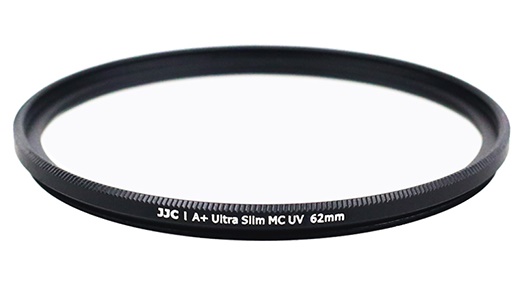 Ультратонкий защитный ультрафиолетовый светофильтр с многослойным просветлением JJC A+ Ultra Slim Multi-Coated UV Filter 62 мм