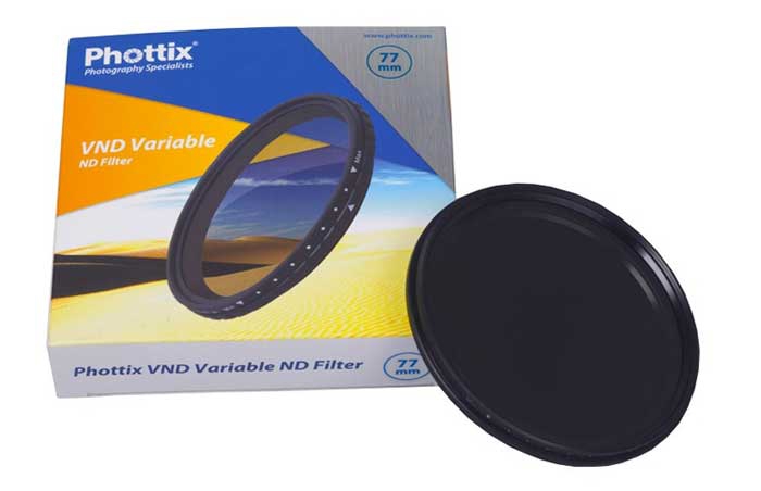 Фильтр Phottix VND Variable Filter 55 mm нейтрально серый, регулируемый