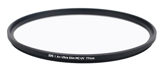 Ультратонкий защитный ультрафиолетовый светофильтр с многослойным просветлением JJC A+ Ultra Slim Multi-Coated UV Filter 77 мм