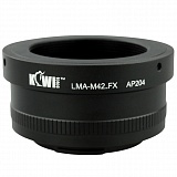 Переходное кольцо Kiwifotos объектив M42 на камеры Fujifilm