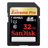 Карта памяти SanDisk Extreme Pro 32 Гб Secure Digital 95 Мб/с