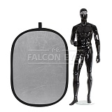 Отражатель лайт-диск Falcon Eyes RFR-4066S, серебристый, 100х165 см