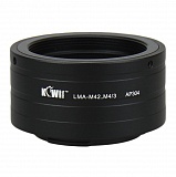 Переходное кольцо Kiwifotos объектив M42 на камеры системы Micro М4/3