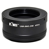 Переходное кольцо Kiwifotos объектив Leica M42 на камеры Canon EOS M