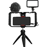 Набор с микрофоном, светом и штативом для стриминга SYNCO Vlogger Kit 1