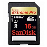 Карта памяти SanDisk Extreme Pro 16 Гб Secure Digital 95 Мб/с